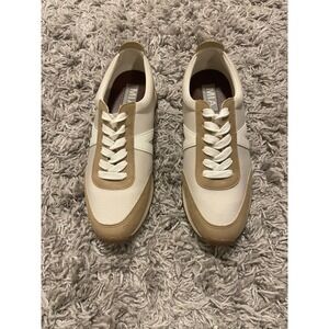 Tan and White, MIA women's shoes‎ 8.0